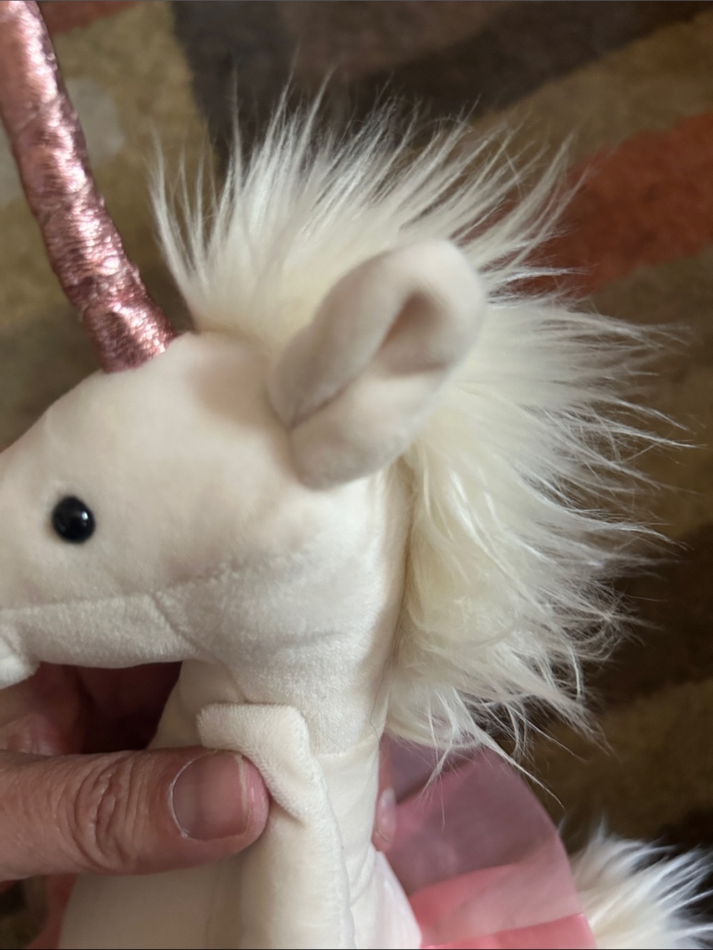 Jellycat White Unicorn with Pink Tutu and Pink Ballet Slippers - Picture 6 of 6